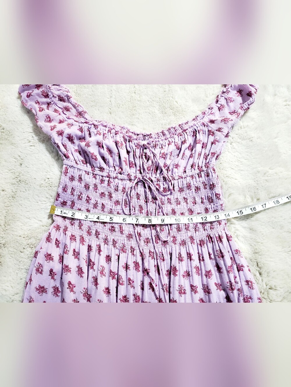KIMCHI BLUE Urban Outfitters Cottagecore Maxi Dress XXS/Small-Runs Big Prairie - Picture 4 of 12